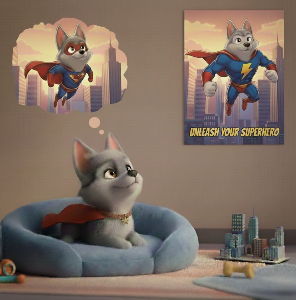 Focused Silver page: Silver dreams of being a superhero with the power of super focus