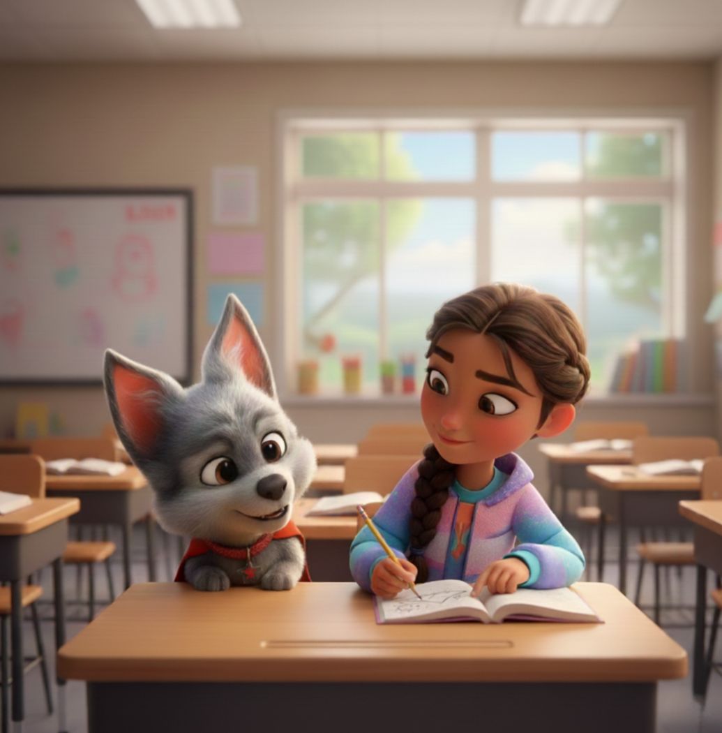 Focused Silver page: Silver picks up his pencil and fills the page letter by letter