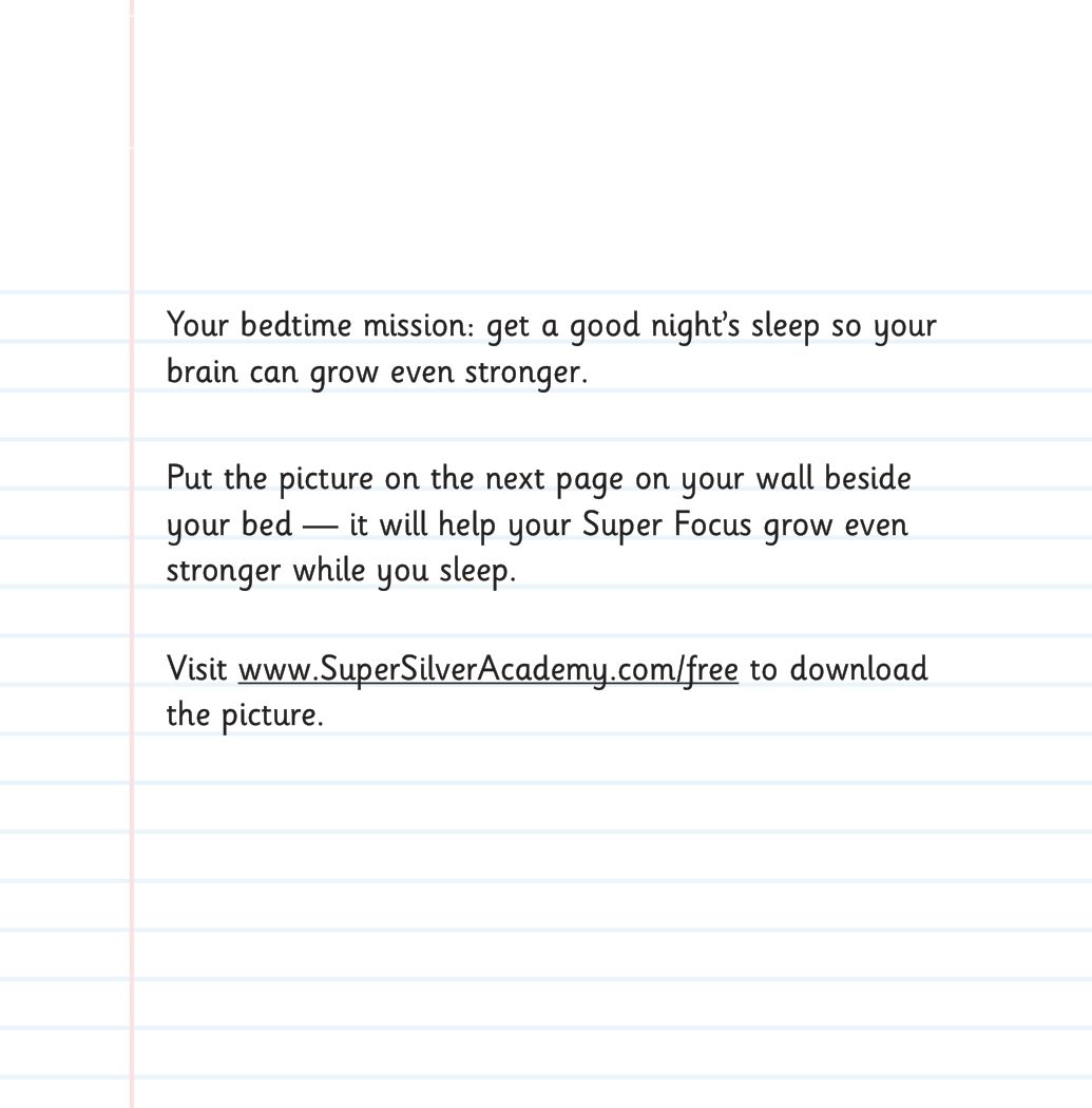 Focused Silver page: Marianna's Bonus Training: eat like a hero, breathe, and sleep like a super pup